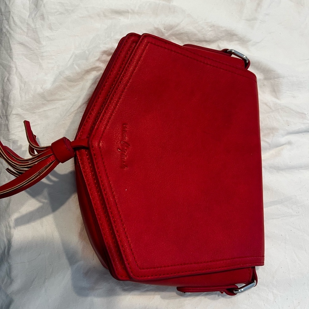 Nordstrom Red Urban Originals Crossbody Leather Women's Bag